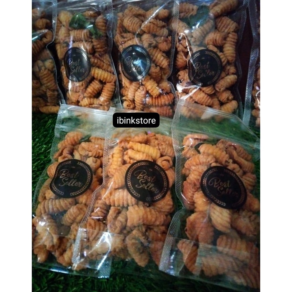 

Cemilan Gurih Renyah Lebaran Cemilan Kue Garpu Super Mantul Kemasan Pouch