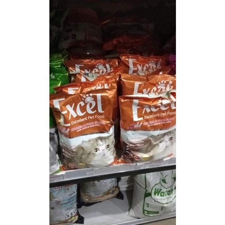 

PAKAN KUCING EXCEL ALL VARIAN MAKANAN KUCING TERLARIS MERK EXCEL