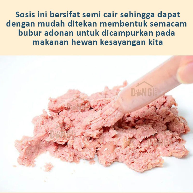 

Sosis Kucing Anjing 15G Pet Snack Chicken and Beef Sausages Camilan Hewan Peliharaan