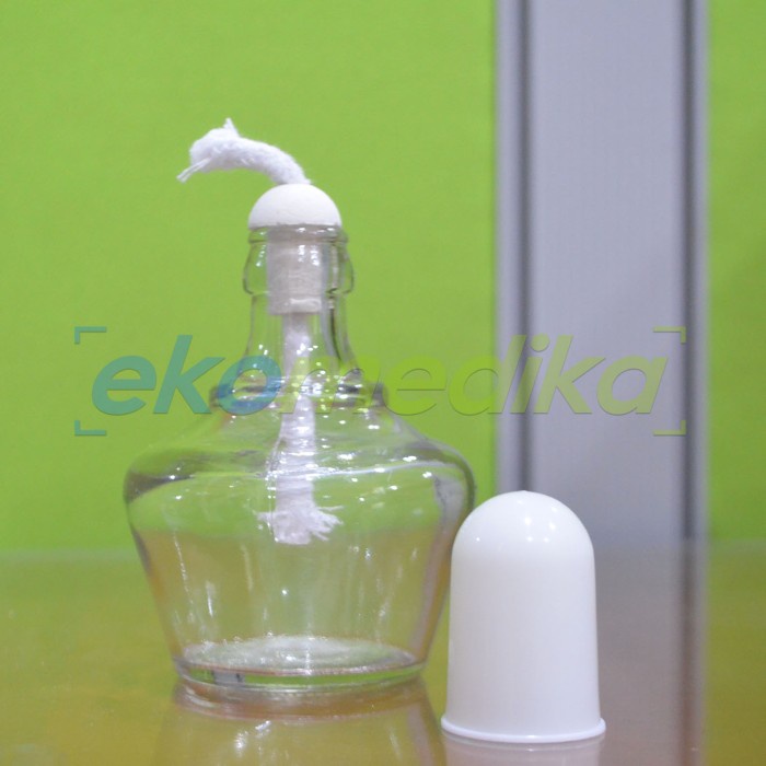 JTTOP" LAMPU SPIRTUS / BUNSEN KACA 150ML / ALCOHOL LAMP BUNSEN