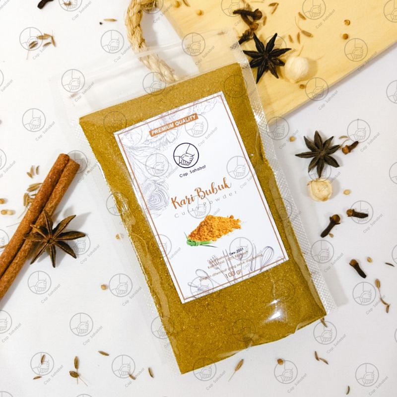 

HJE 100gr Kari Bubuk / Bumbu Kari / Curry Powder / Rempah / JSR 100%