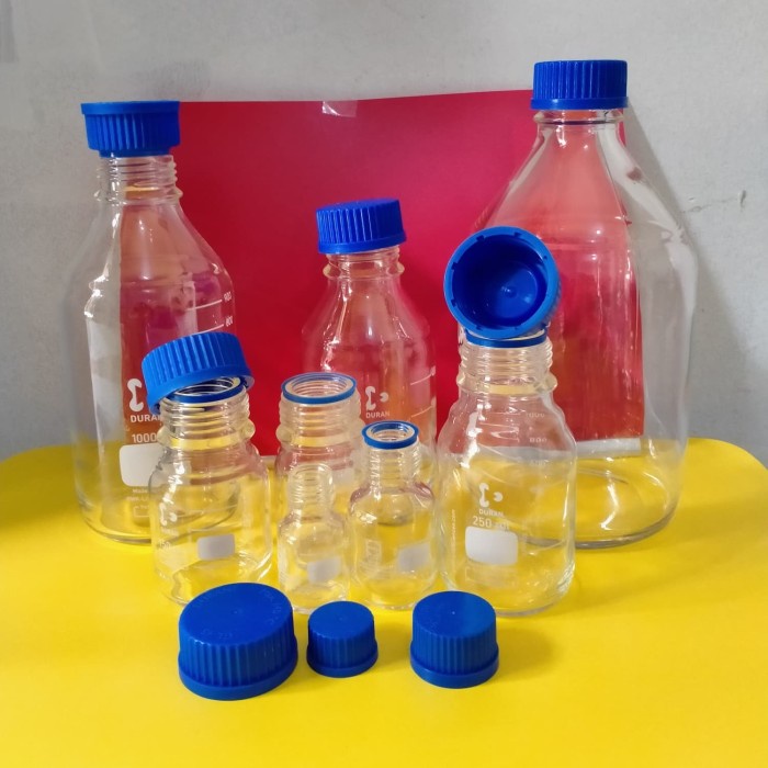 JTTOP" LABORATORY BOTTLE 100ML DURAN. BOTOL LABORATORY 100 ML DURAN