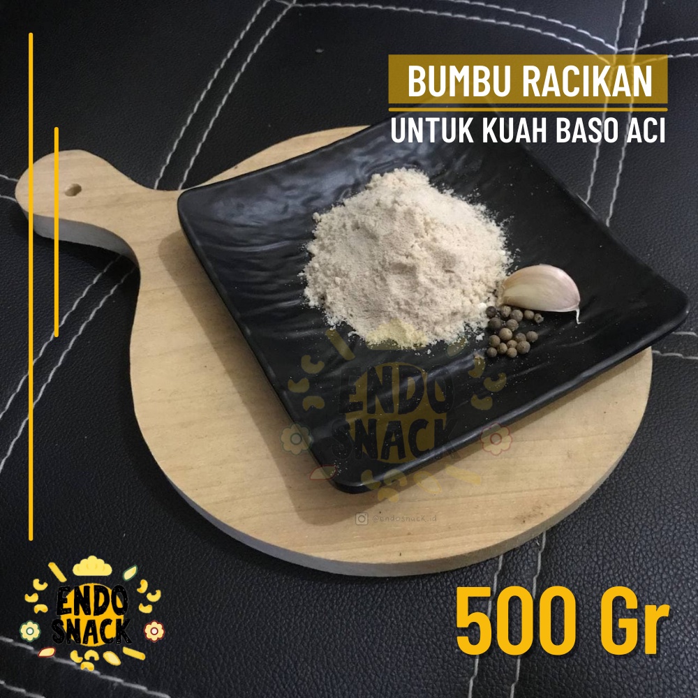 

HJE 500gr BUMBU Baso Aci bumbu penyedap racikan untuk baso aci atau cuanki instan dengan REMPAH Khas