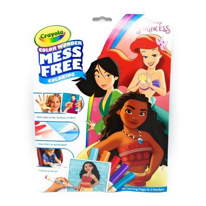 

CRAYOLA Color Wonder Princess Foldalope 18Pk