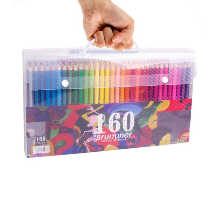 

Pensil Warna Brutfuner Painting Oil Pencil Artist Color Set 160