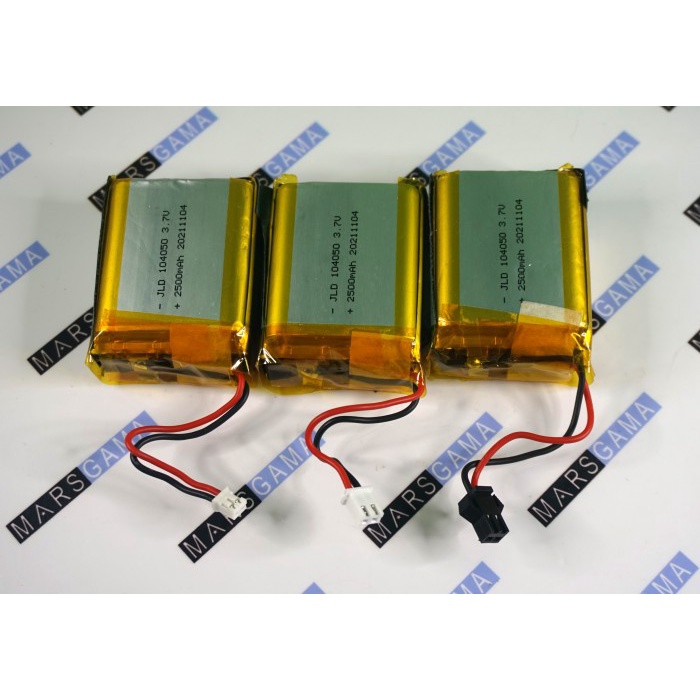 Ready Jt Baterai Lithium Polimer 5000Mah 104050 3.7V Li Polymer Softpack 2P 2 X 2500Mah