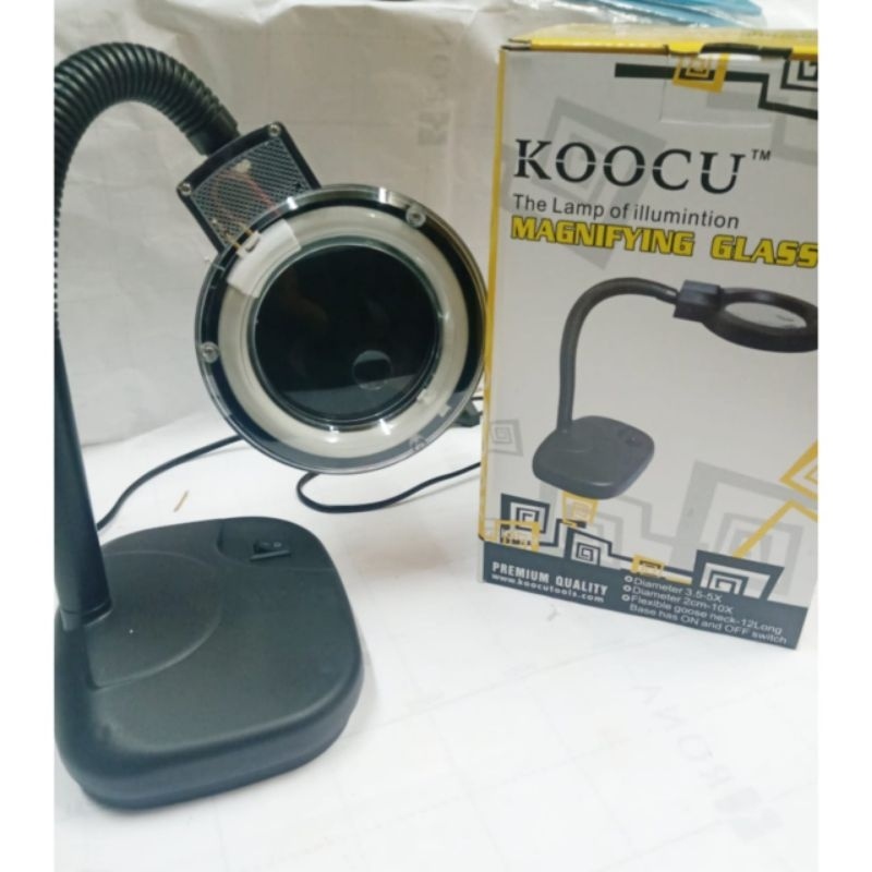LAMPU MEJA SERVIS/LAMPU BELAJAR/LAMPU SERBAGUNA/LAMPU SERVIS KACA PEMBESAR 139