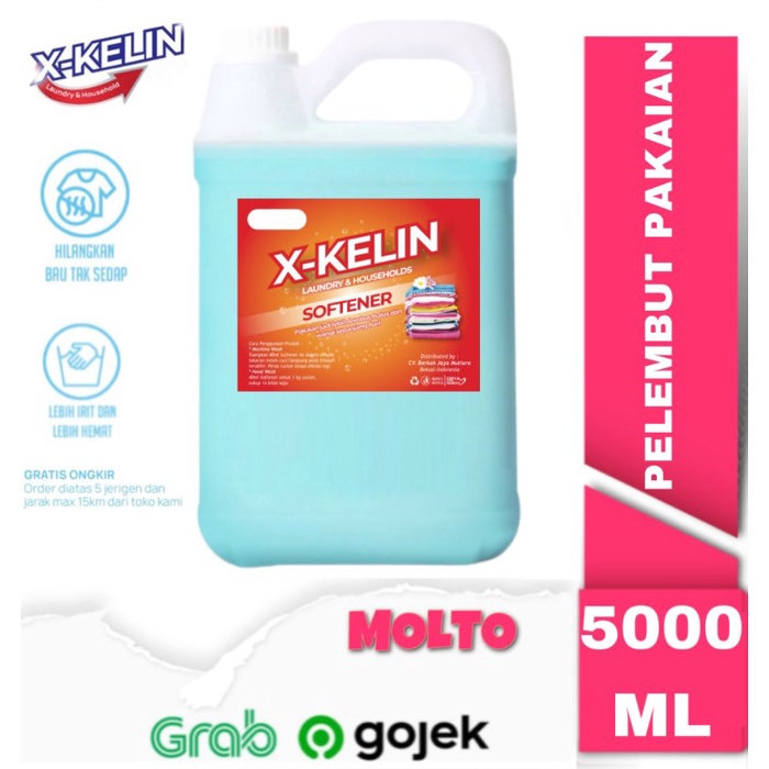Softener Laundry aroma MOLTO 5 liter X-Kelin