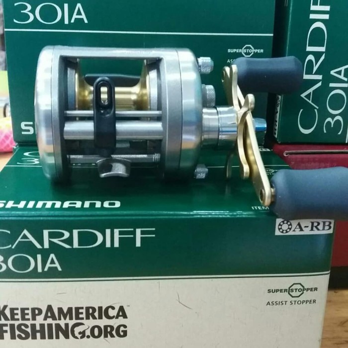 Stok Terbatas Reel Shimano Cardiff 301A