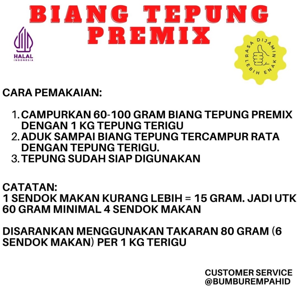 

HJE Biang Tepung Premix Premium Untuk Fried Chicken / Ayam Crispy Ala KFC McD 1 kg (Promosi)