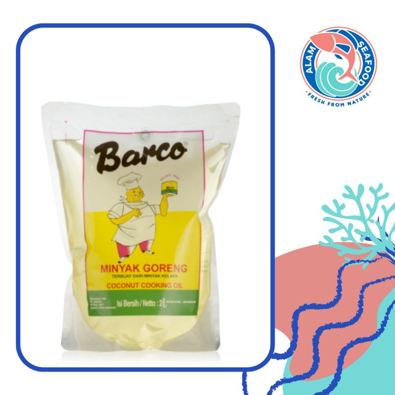 

HJE Barco Minyak Kelapa 2L/Minyak Goreng Barco 2L/Minyak Goreng Kelapa Barco 2L