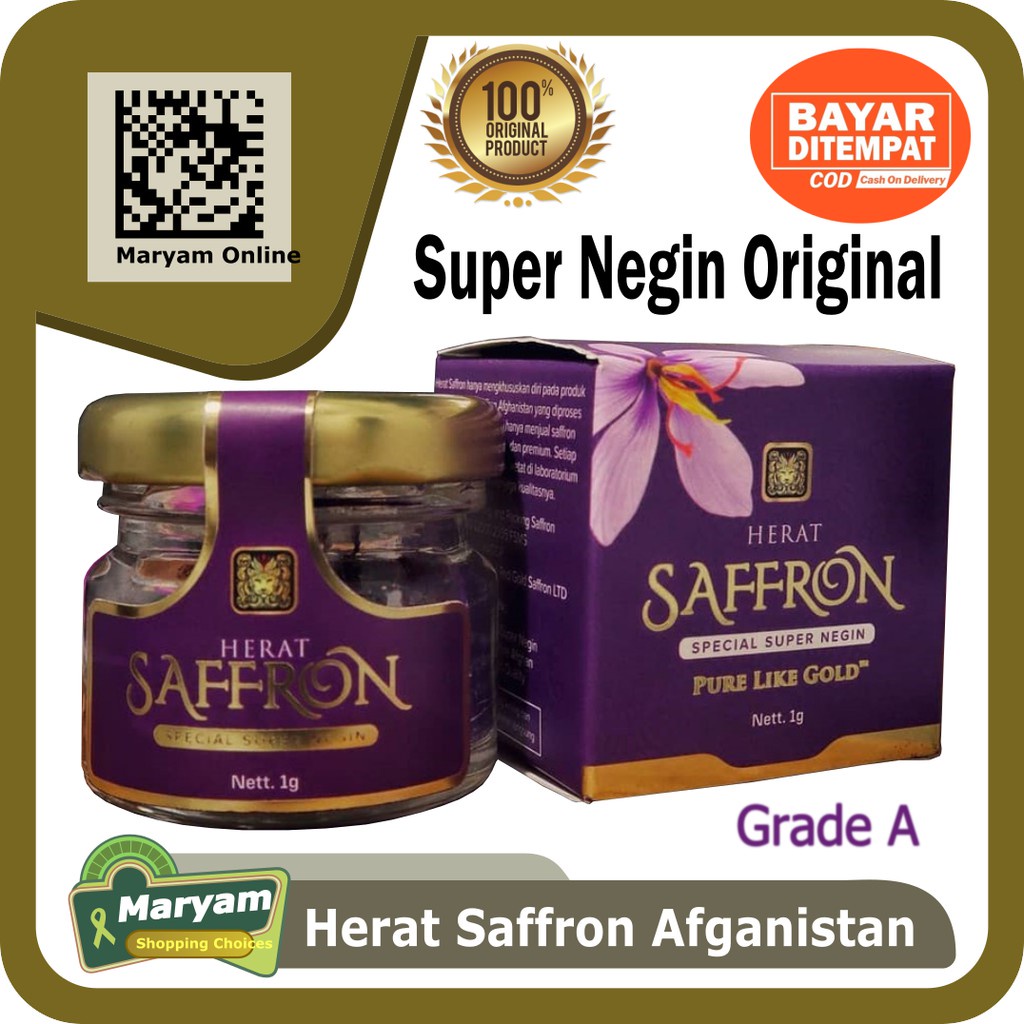 

HJE Saffron Super Negin Afghanistan Safron Original Herat Saffron