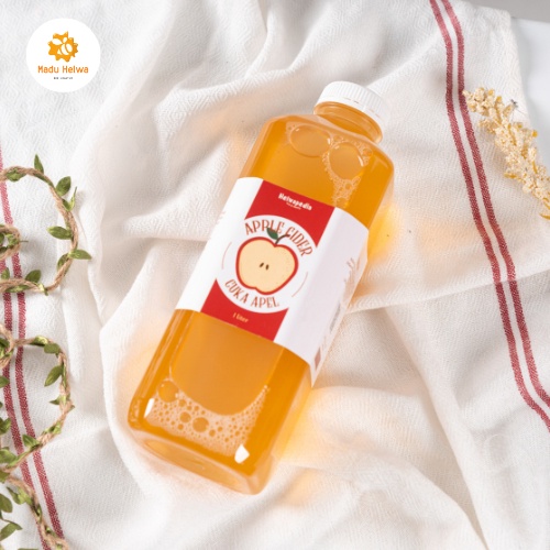 

HJE Cuka Apel Vinegar Premium / Apple Cider With the mother 1Liter