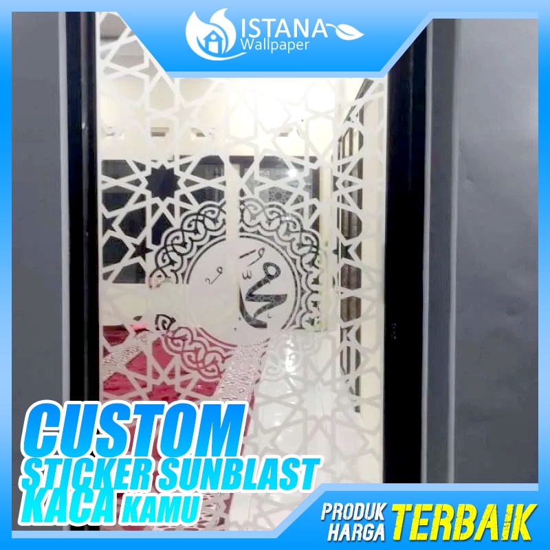 Paling Dicari Sticker Kaca Sunblast Custom Cutting Stok Terbatas