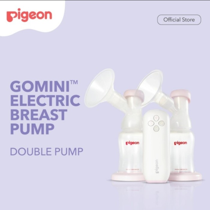 Pompa Asi Elektrik Pigeon GoMini Electric Double Pump Gomini