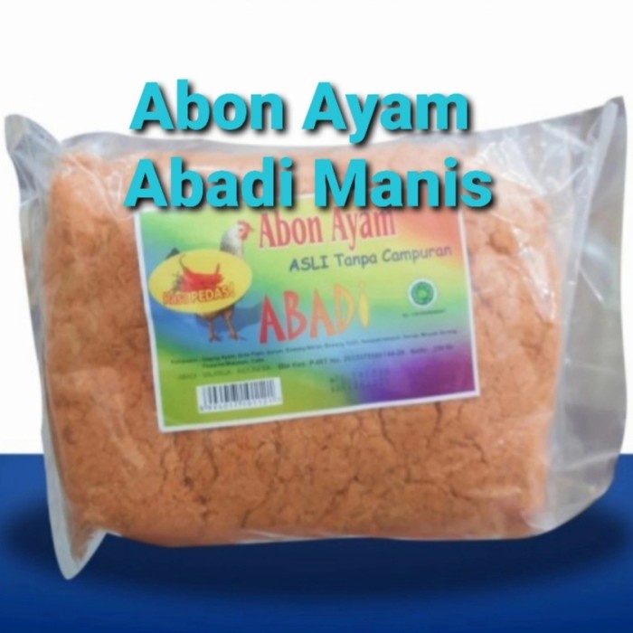 

SALE !!! ABON AYAM ABADI 1KG READYY