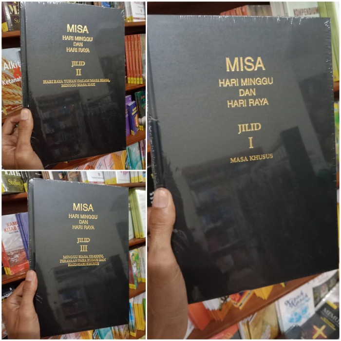 

Buku Misa Hari Minggu Dan Hari Raya Jilid 1 , 2 , 3 Edisi Mimbar