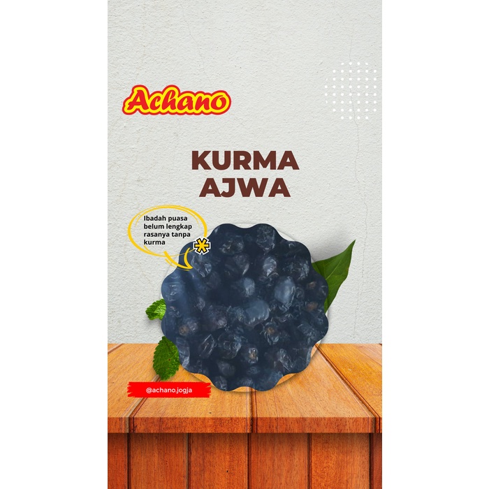 

Kurma Ajwa Kemasan Repack