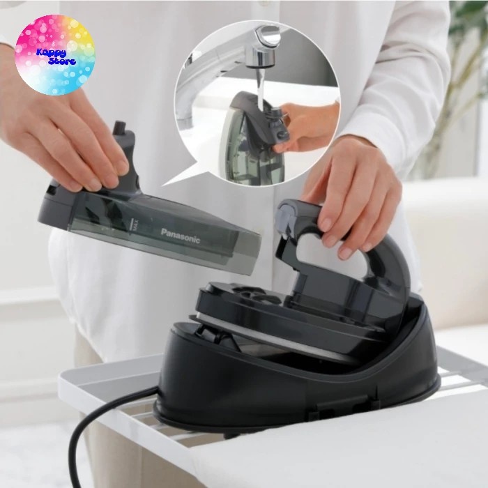 PANASONIC Setrika Uap Tanpa Kabel Cordless Iron NI-WL55KSR NIWL55KSR Garansi DiskonJual MurahHarga