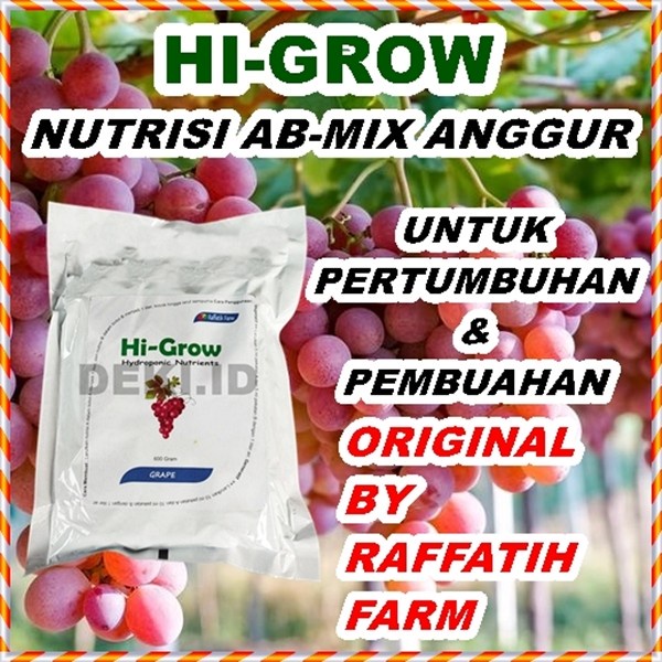 ADT- Pupuk Hi-Grow AB Mix Buah Anggur HiGrow By Raffatih Farm