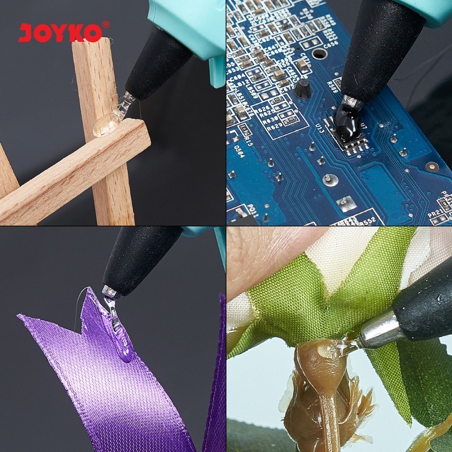 

iK! Joyko Glue Gun GG-854 Pastel Color 20watt / Glue Gun Warna Pastel Murah Berkualitas