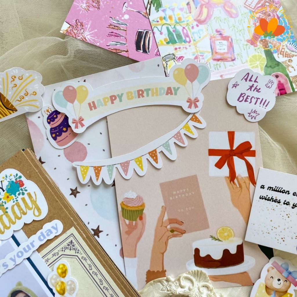 

IK! Bloomingyourdays Journal Kit birthday love jurnal anniversary valentine Scrapbook album vintage