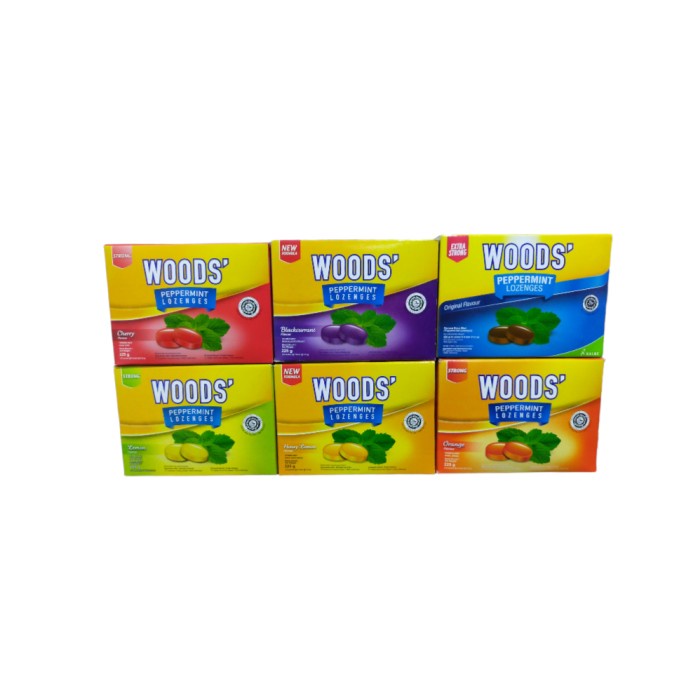 

Terbaru Permen Woods Lozenges Box Isi 15 Sachet Ready