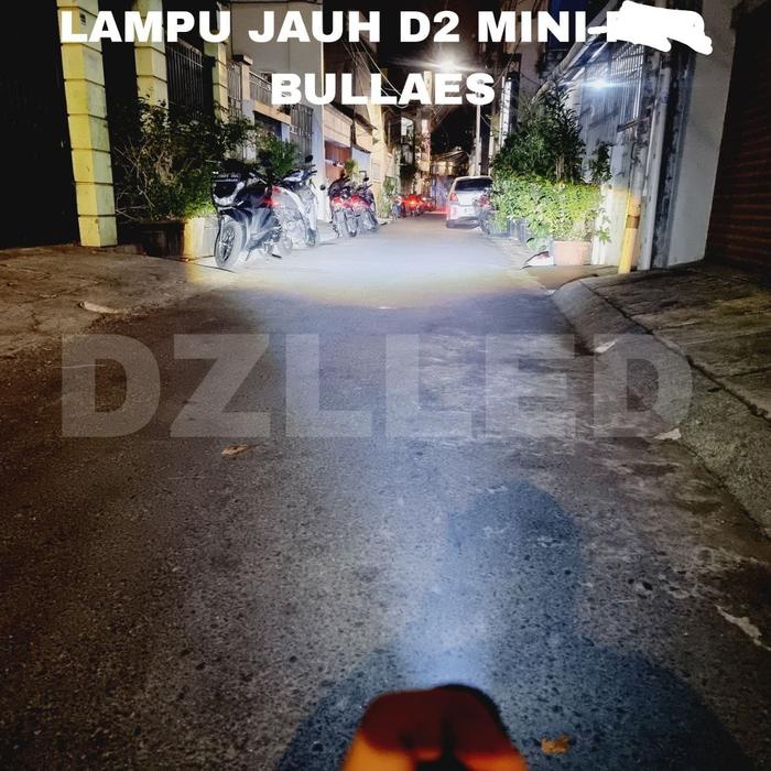 Lampu tembak led 35 mm bullaes d2 competition laser 20 watt devil demon
