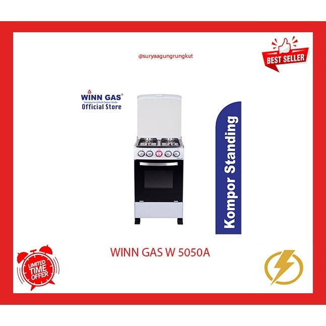 KOMPOR FREESTANDING RANGE WINN GAS - W5050