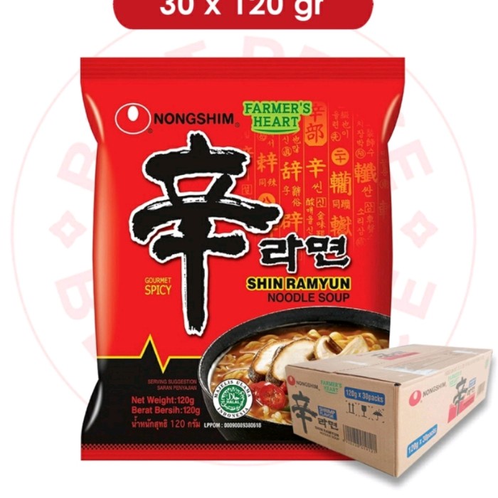 

Ready Nongshim Shin Ramyun Ctn Isi 30