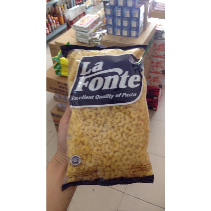 

Ready Lafonte Macaroni / La Fonte / Macaroni / Rigate 500Gr