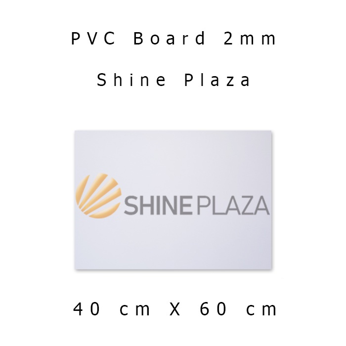 

IK! PVC Board A2 2mm 40 x 60 - Papan PVC Foam Board 2 mm 60 x 40 - Bahan Maket
