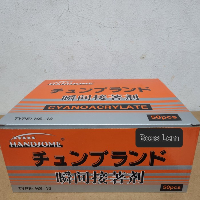 

DISKON LEM KOREA/LEM HANDSOME HS-10 SKAT/LEM SERBAGUNA @50 PCS READYY