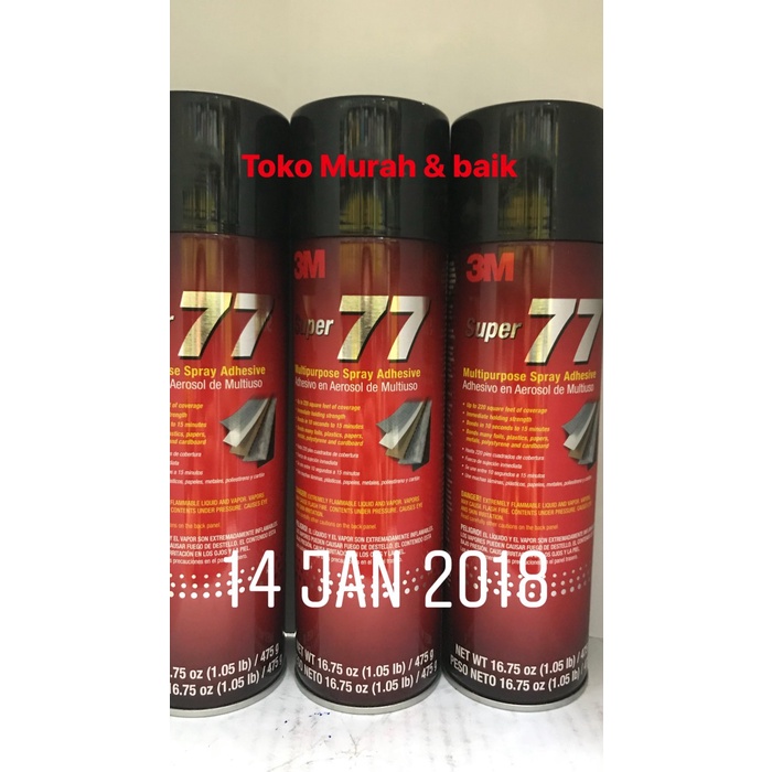 

DISKON LEM 3M SUPER 77 MULTIPURPOSE SPRAY ADHESIVE / SUPER 77 3M READYY