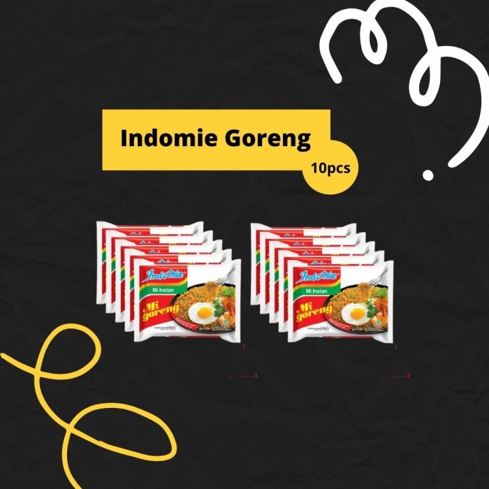 

Ready Indomie Goreng 10 Pcs