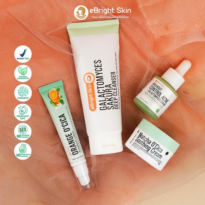 eBright Skin Paket Jerawat - Acne Inflamed Ultimate