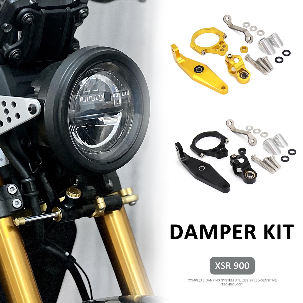 emca YAMAHA XSR 900 XSR900 xsr 900 xsr900 2022 2023 New 5 colors CNC Fiber Carbon Steering Damper St