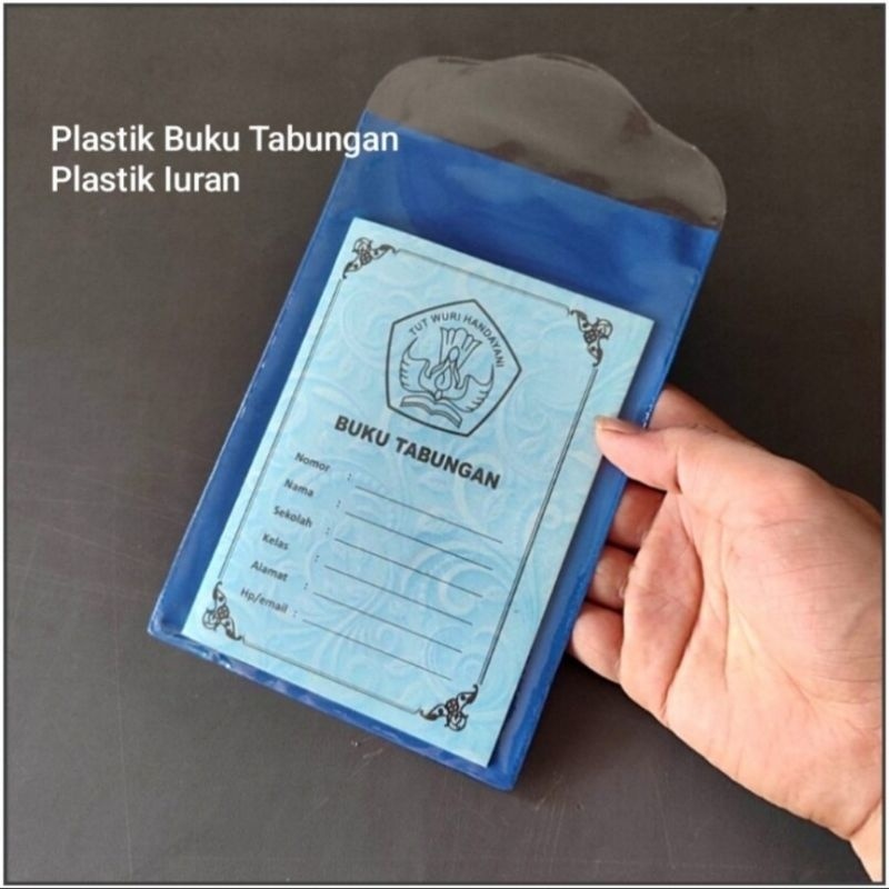 

IK! 50 Pcs Plastik Iuran SPP / Plastik Buku Tabungan ( 5 Pilihan Warna ) KUALITAS BAGUS
