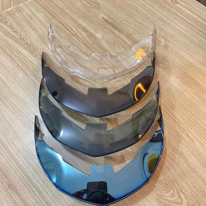 ready stok spoiler 3d helm kyt tt course original