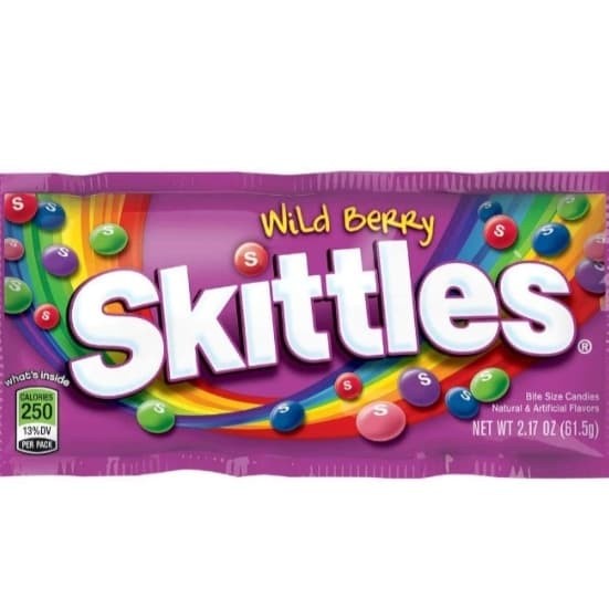 

Terlaris Skittles Wild Berry Candy 61.5Gr Ready
