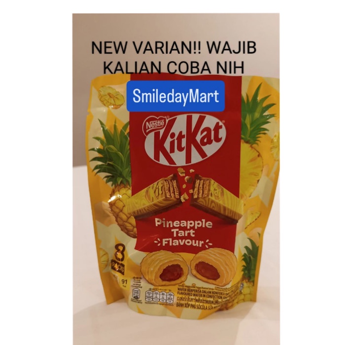 

Terlaris Kitkat Pineapple Tart Flavour Isi 8 Ready