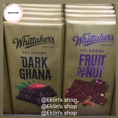 

Terbaru Whittakers Chocolate/ Cokelat Impor Dengan Berbagai Varian Rasa Ready