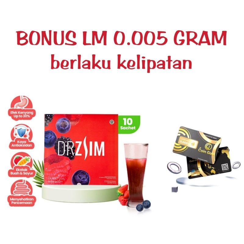 

( PROMO ) DRZLIM Minuman Kesehatan Detox Fiber Diet by Ussy Pratama & dr Ekles BEST SELLER
