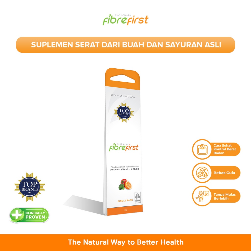 

( PROMO ) FibreFirst Diet & Detox Daily isi 1 Sachet BEST SELLER