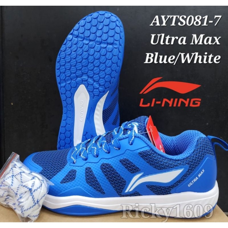 Sepatu Badminton Lining Ultra Max - Sepatu Lining Ultra Max - Original LI-NING Made in China