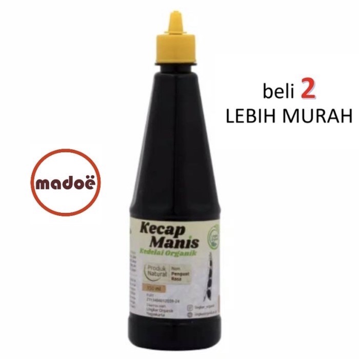 

HJK Kecap Manis Organik 350 ml non MSG Lingkar Organik