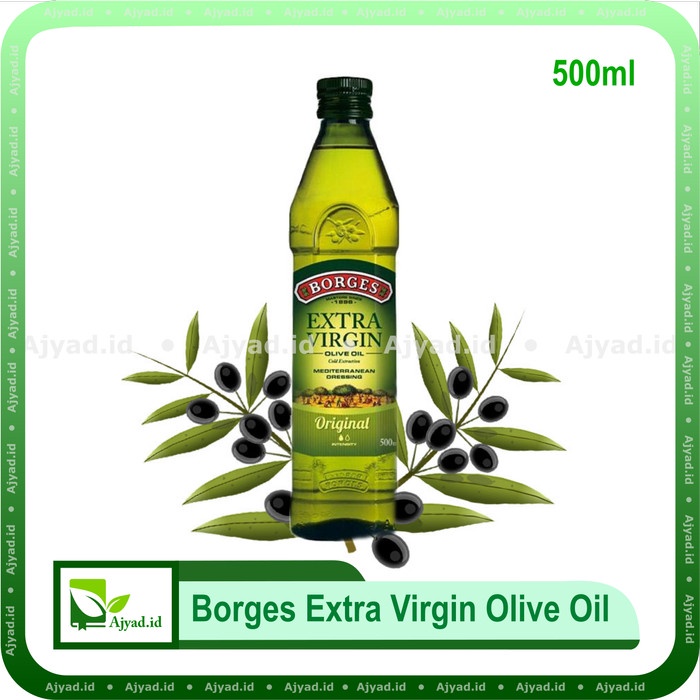 

HJK Borges Extra Virgin olive Oil Minyak Zaitun 500 ml Asli