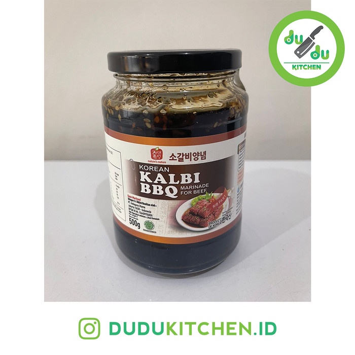 

HJK (Dudu Kitchen) Jinsung Kalbi - BBQ Marinade Sauce bumbu 500gr
