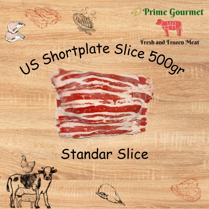 

HJK Daging Sapi / Beef Slice 500gr / US Shortplate Swift