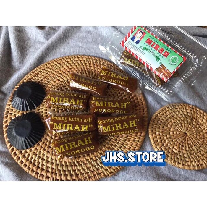 

Jenang Dodol Mirah Khas Ponorogo 16pcs Mika Besar